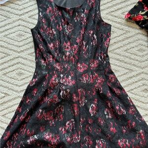 Forever 21 floral fit and flare dress